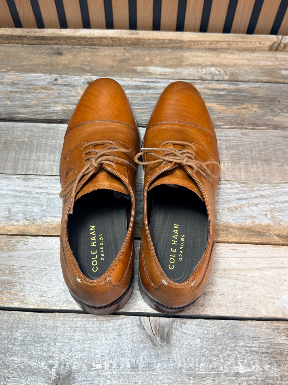 Cole Haan Men’s Brown Leather Boots Size 10 M – Like New - Picture 3 of 9